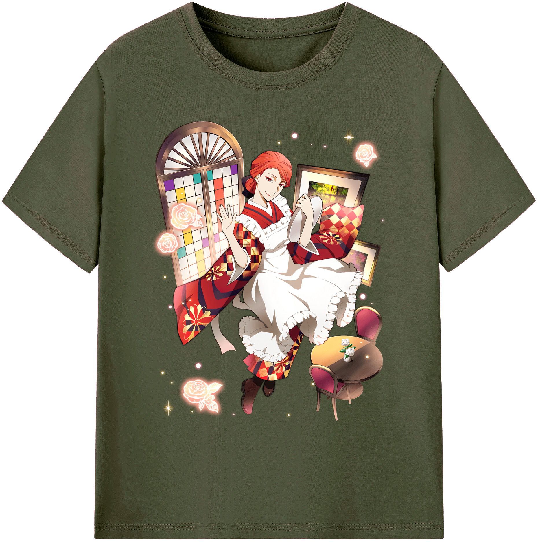 （画像用） 文豪ストレイドッグス Bungo Stray Dogs 綿100％ メンズ半袖Tシャツ｜肌触りやわらか＆通気性